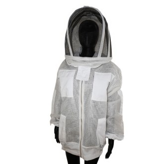 Professional Beekeeper Jacket with Veil Size: S-XXL