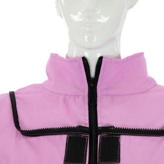 Beekeeping jacket with hat - purple - Lysoň, size: S-XXL