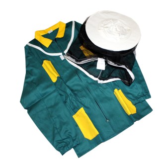 Green jacket with hat - 52-60