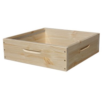 Dadant US Hive box - 12 Frames - thickness 1 - 141 - with rails