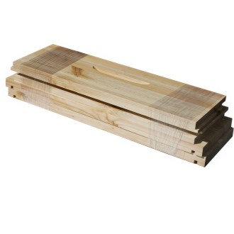 Hive box Dadant US - 12 R. - t.1 - 141 - schienen - disassembled