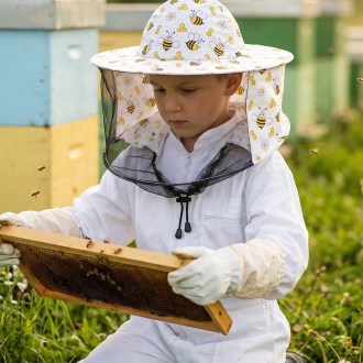 Children's hat with Veil Lyson