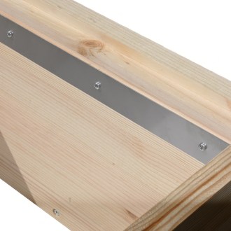 Full-depth hive box for Deutsch Normalmaß - 10 frames - schiene
