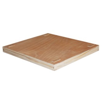 Wooden inner cover with insulation board - B