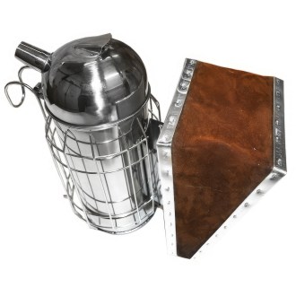 Stainless steel smoker with insert