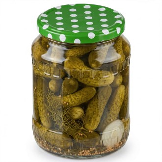 Lid TO 82 - green dots