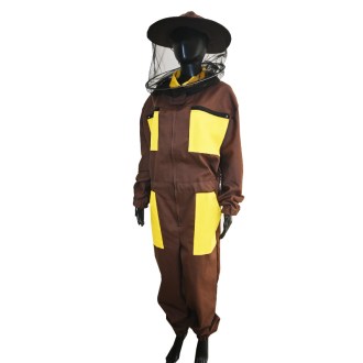 Brown bee suit with hat