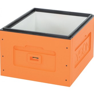 Dadant Blatt OPTIMA Super (Hive box), Painted, Unassembled - Orange