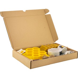 Creative candle making kit - bee motif