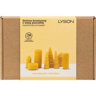 Creative beeswax foundation kit - natural