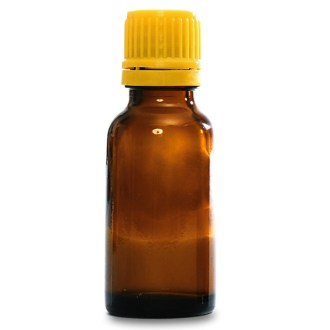 Brown glass bottle 20 ml with dropper