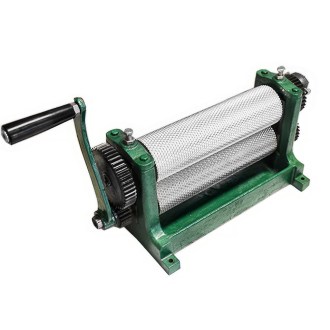 Hand press for foundation sheets - engraved