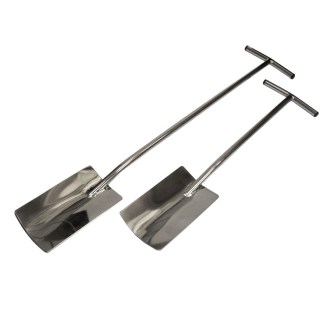Stainless steel shovel - 45,5/62,5 cm