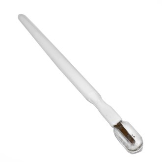 Plastic spoon for royal jelly.