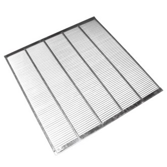 Metal queen excluder with frame 435x435 mm