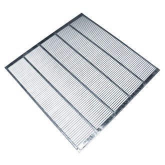 Stainless steel queen excluder with frame 500x500 mm DE