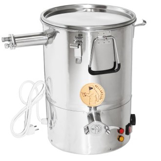 Honey extractor and clarifying tank Mellarius MaxiLine 25 kg with integrated heating element
