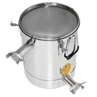 Honey Extractor and Settling Tank Mellarius MaxiLine 35 kg with Conical Bottom