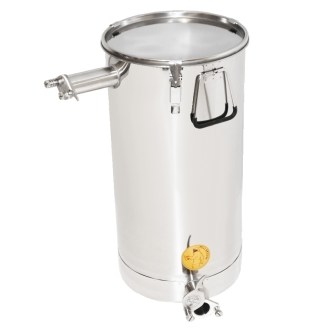 Honey Extractor and Clarifying Tank Mellarius MaxiLine 50 kg with Conical Bottom