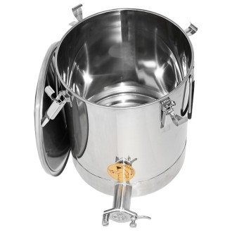 35 kg honey tank Mellarius MaxiLine with sloping bottom and sealing lid