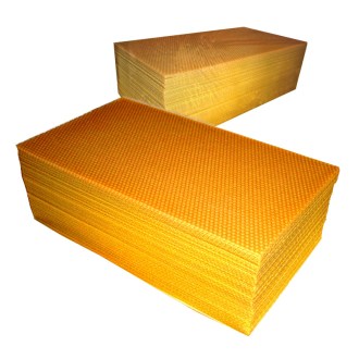 Pure wax foundation - 44,8x28,5 - Langstroth jumbo