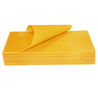 Beeswax foundation for Zander one-and-a-half 395 x 305 mm
