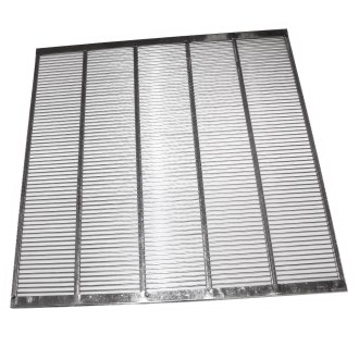 Metal queen excluder with frame 500x500 mm
