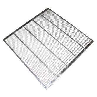 Metal queen excluder with frame 420x420 mm