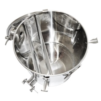 35 kg honey tank with gates and sieves - SB