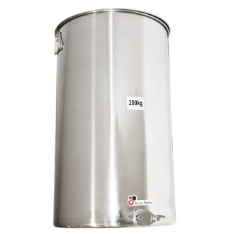 200 kg honey tank with gate and sealing lid - Swiss Bien