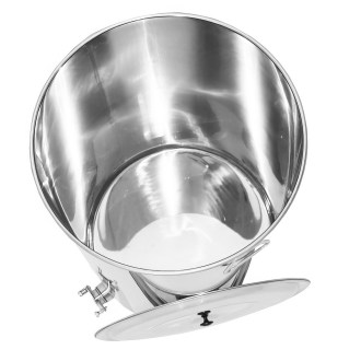 200 kg honey tank Mellarius MiniLine with stainless steel gate