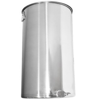 200 kg honey tank Mellarius MiniLine with stainless steel gate