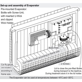 Acid evaporator - original Nassenheider H - 2 pcs
