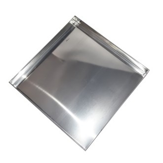 Stainless steel cover 530x530x60 mm - hive 3 cm