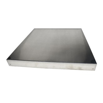Stainless steel cover 530x530x60 mm - hive 3 cm