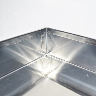 Stainless steel cover 530x530x60 mm - hive 3 cm