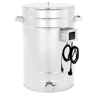 Honey settling and clarifying tank with heated jacket 70 l 230 V conical bottom - PREMIUM