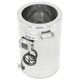 Honey settling and clarifying tank with heated jacket 70 l 230 V conical bottom - PREMIUM