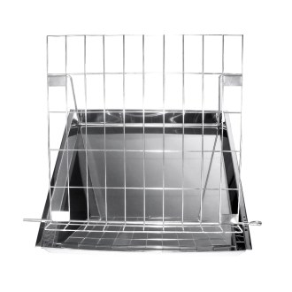 Stainless steel uncapping tray - type U