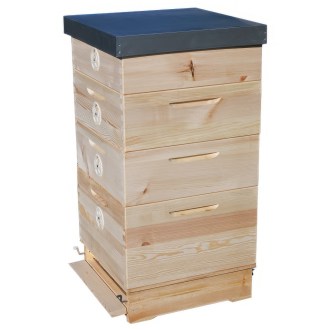 Optimal Hive with 1 Deep and 3 Medium Supers