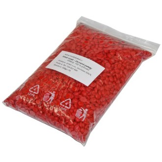 Beeswax - red pellets - 500 g