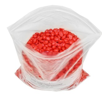 Beeswax - red pellets - 500 g