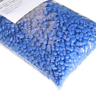 Beeswax - blue pellets - 500 g