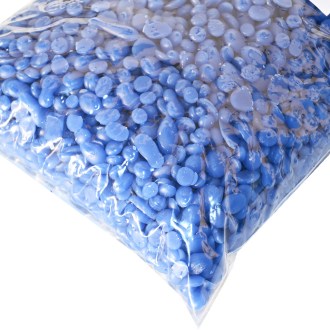 Beeswax - blue pellets - 500 g