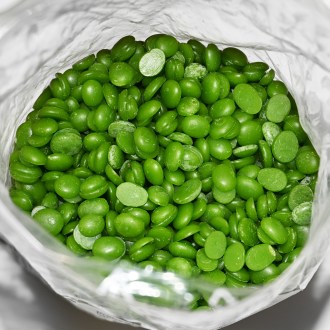Beeswax - green pellets - 500 g