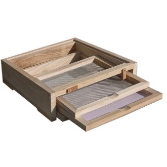 Varroa bottom board Dadant US - 12 R - Pfefferle