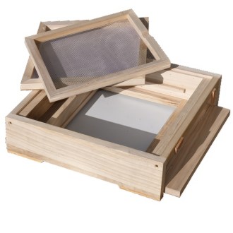 Varroa bottom board Dadant Blatt - 12 frames - Pfefferle