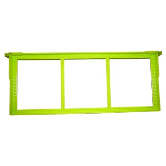 Plastic frame 2/3 Langstroth - 159 mm without foundation