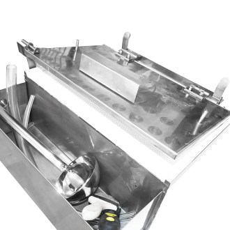 Stainless steel foundation mold with water cooling