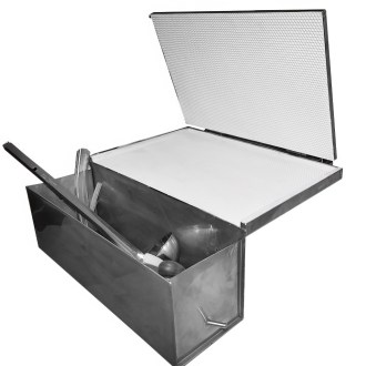 Stainless steel foundation mold with water cooling